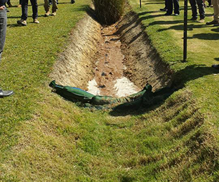 Turf is the best choice for erosion control
